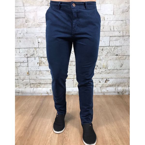 Calça Sarja Lct Azul Marinho