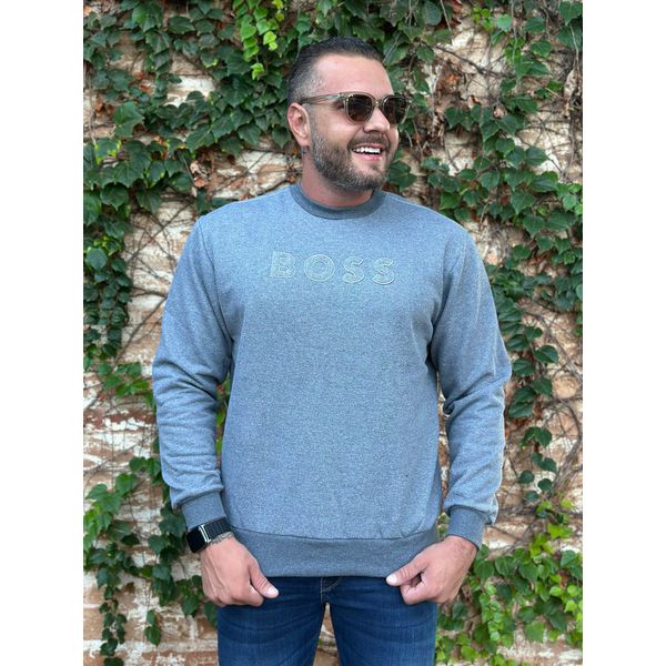 Blusa Moletom HB Cinza