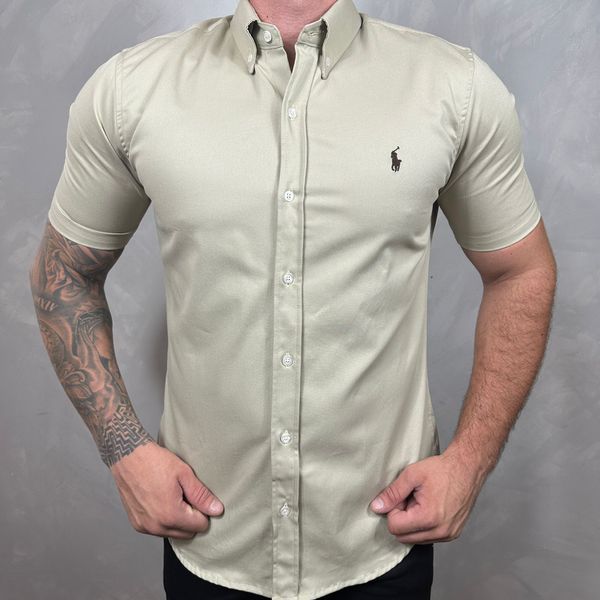 Camisa Manga Curta PRL Caqui