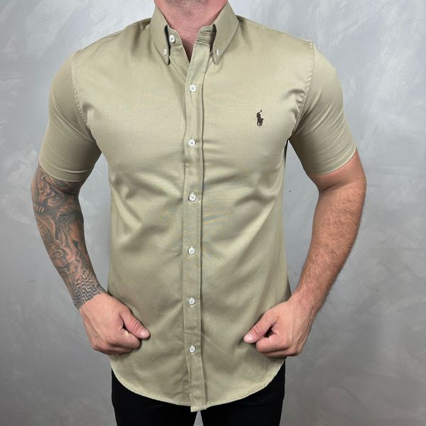 Camisa Manga Curta PRL Caqui