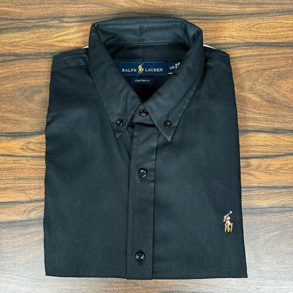 Camisa Manga Curta PRL Preto 