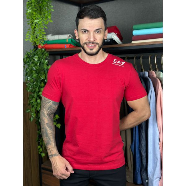 Camiseta Armani Vermelho.⭐