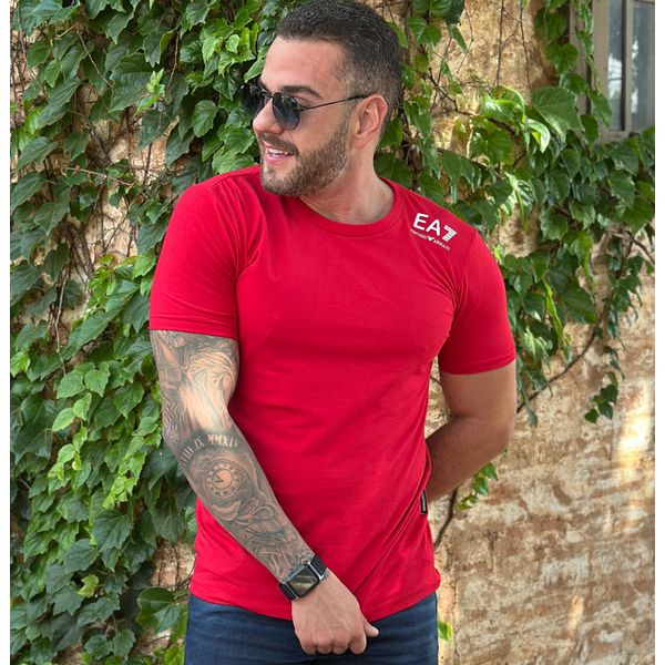 Camiseta Armani Vermelho⭐