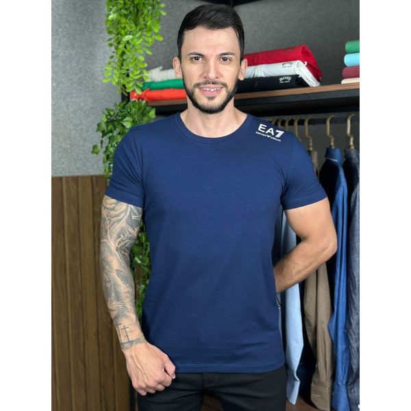 Camiseta Armani Azul.⭐