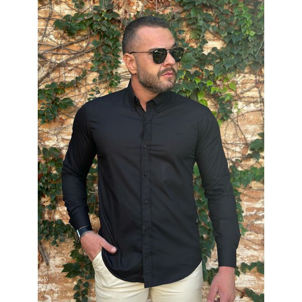 Camisa Manga Longa HB Preto