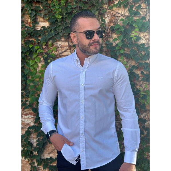 Camisa Manga Longa HB Branco