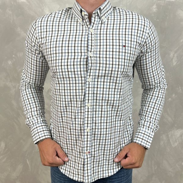 Camisa ML Tommy Hilfiger Xadrez - Compre Online