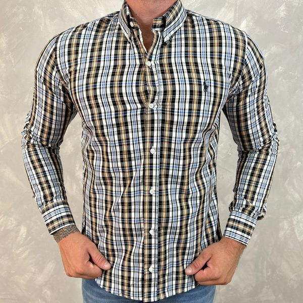 Camisa Manga Longa PRL Xadrez 