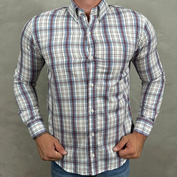 Camisa Manga Longa PRL Xadrez ⭐