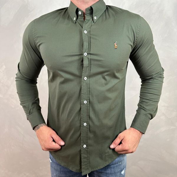 Camisa Manga Longa PRL Verde