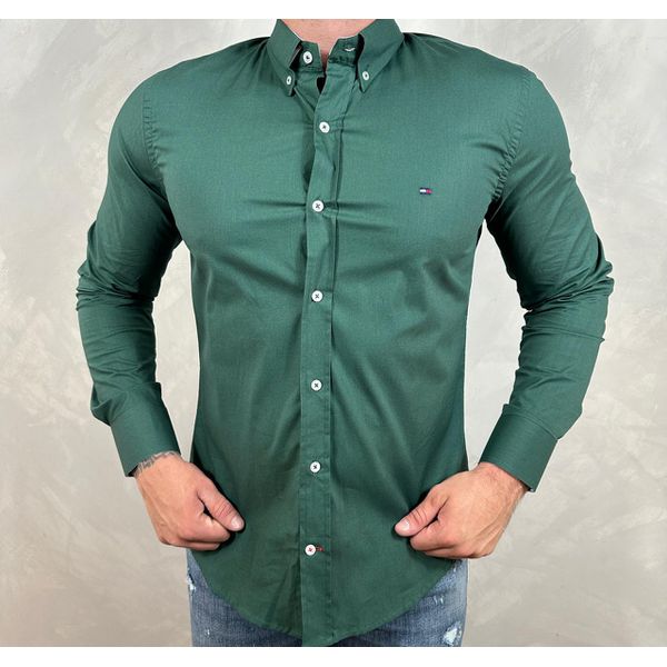 Camisa Manga Longa TH Verde 