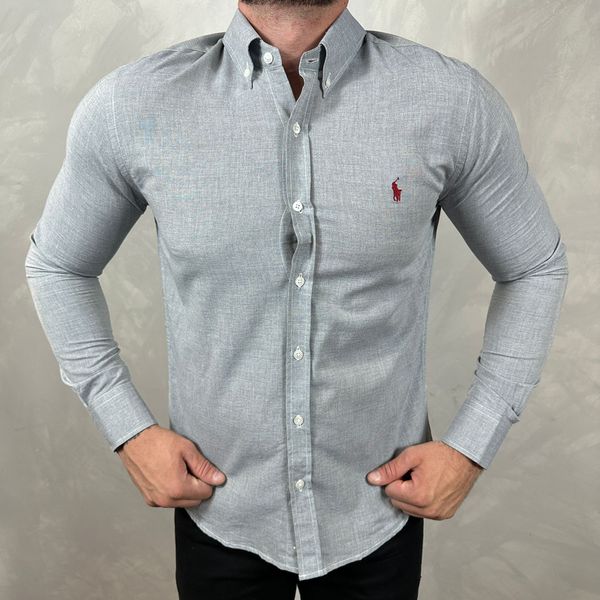 Camisa Manga Longa Linho PRL