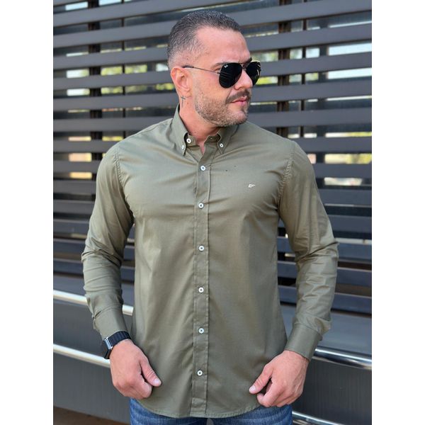 Camisa Manga Longa Ellus Verde