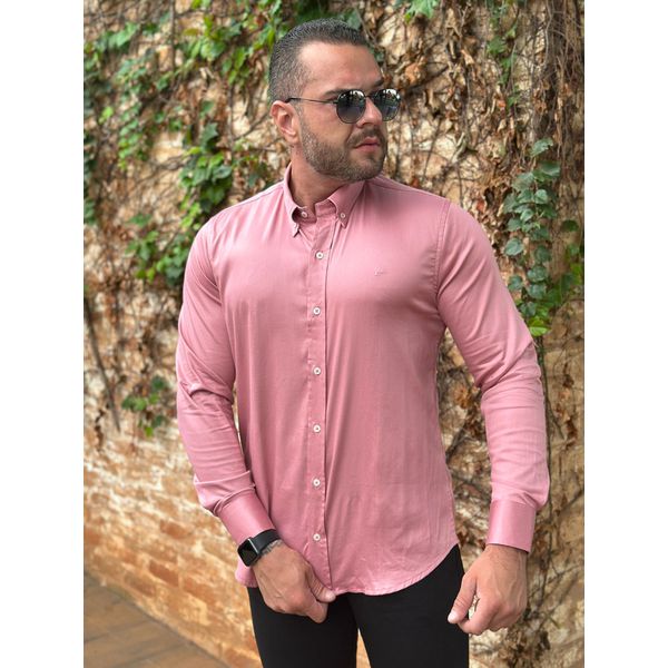 Camisa Manga Longa Ellus Rosa⭐