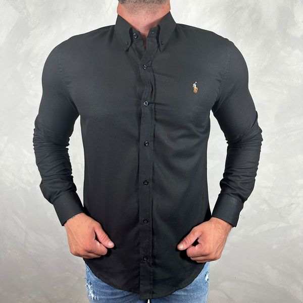 Camisa Manga Longa PRL Preto