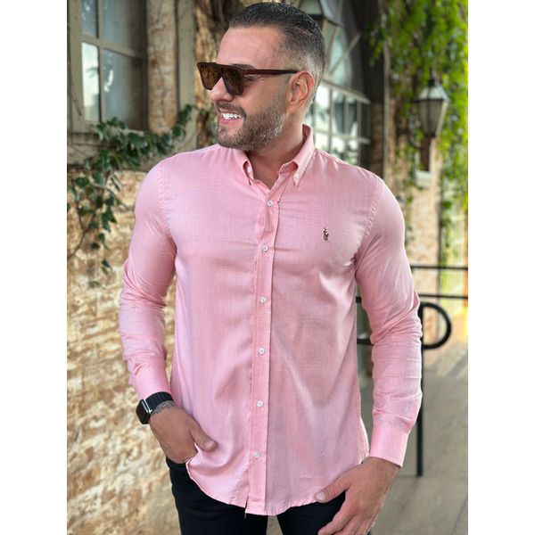 Camisa Manga Longa PRL Salmão