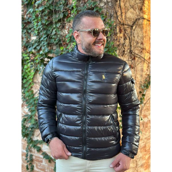 Jaqueta Acolchoada PRL Preto