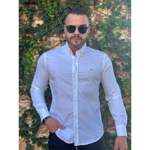 Camisa Manga Longa Aramis Branco