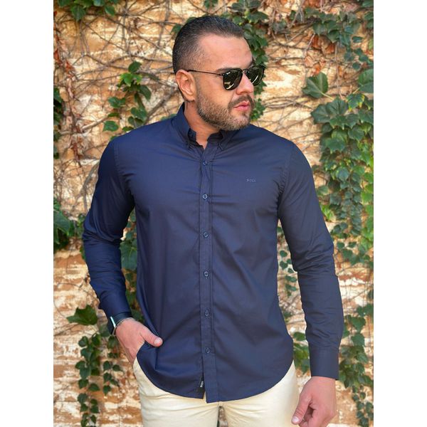 Camisa Manga Longa HB Azul