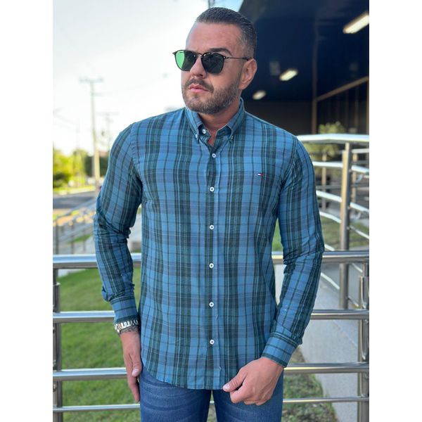 Camisa Manga Longa TH Xadrez