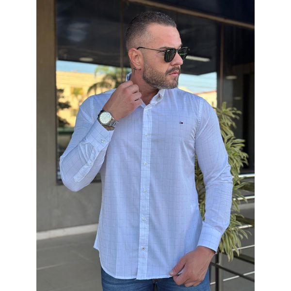 Camisa Manga Longa TH Xadrez