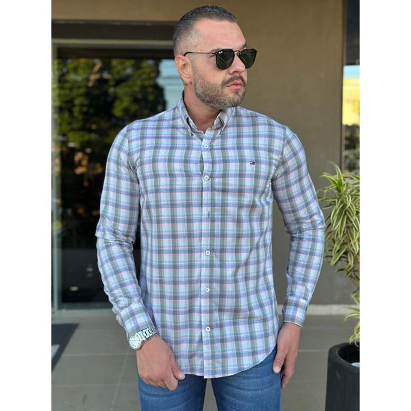 Camisa Manga Longa TH Xadrez