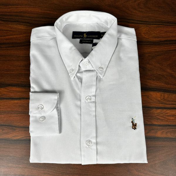 Camisa Manga Longa PRL Branco 