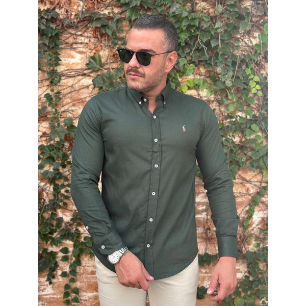Camisa Manga Longa PRL Verde