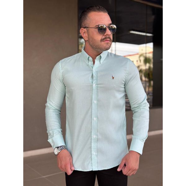 Camisa Manga Longa PRL Verde