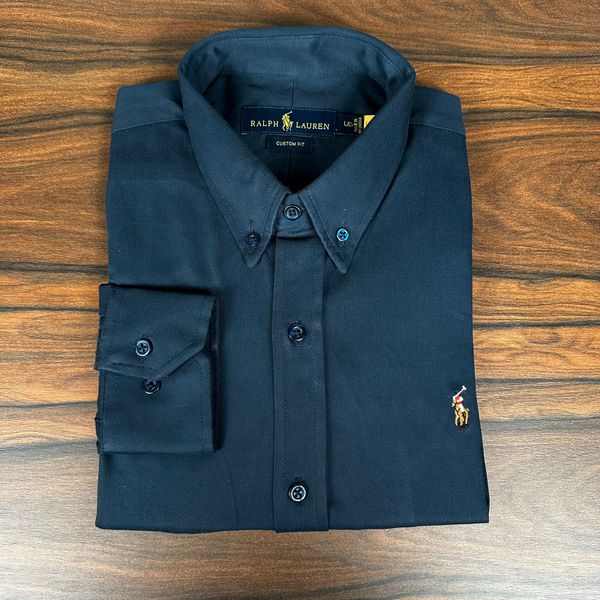 Camisa Manga Longa PRL Azul