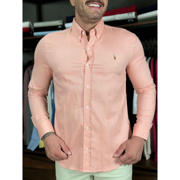 Camisa Manga Longa PRL Salmão