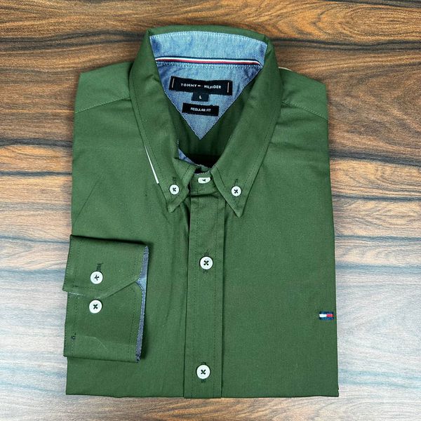 Camisa Manga Longa TH Verde