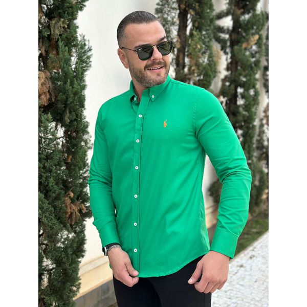 Camisa Manga Longa PRL Verde
