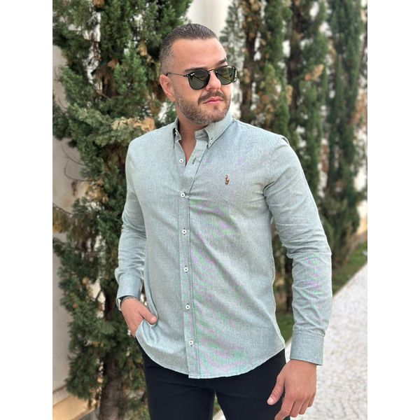 Camisa Manga Longa PRL Verde
