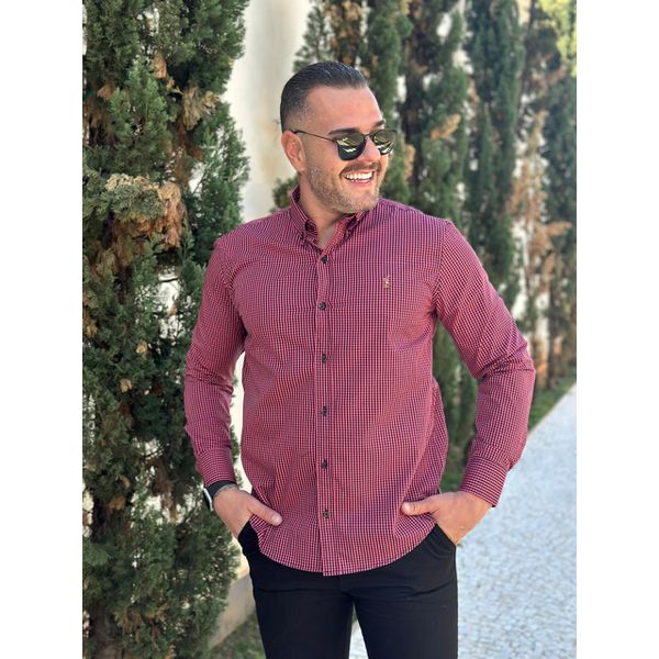 Camisa Manga Longa PRL Xadrez
