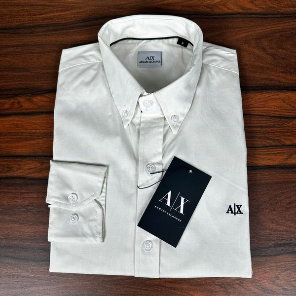 Camisa Manga Longa Armani Off White 