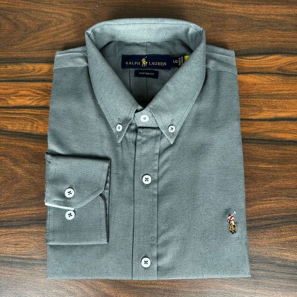 Camisa Manga Longa PRL Chumbo