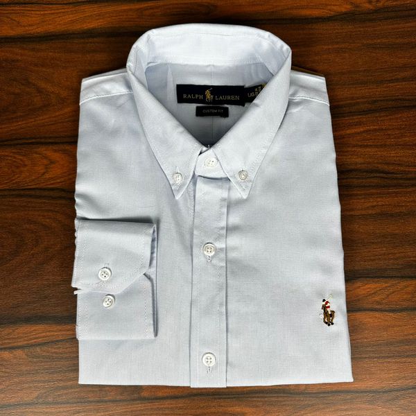 Camisa Manga Longa PRL Azul 