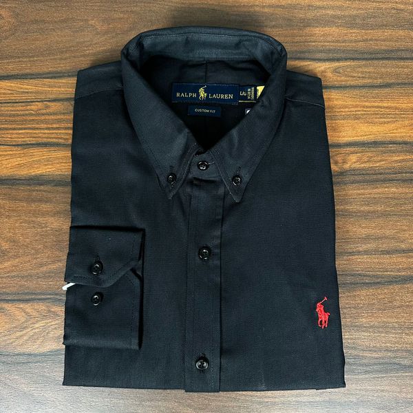 Camisa Manga Longa PRL Preto 