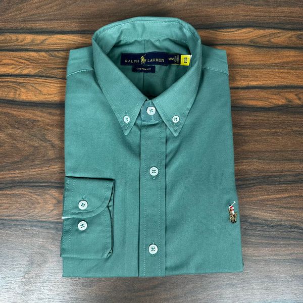 Camisa Manga Longa PRL Verde.