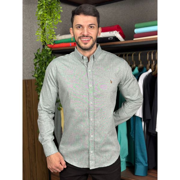 Camisa Manga Longa PRL Verde