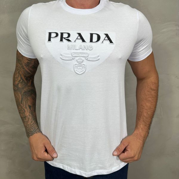 Camiseta Prada Branco