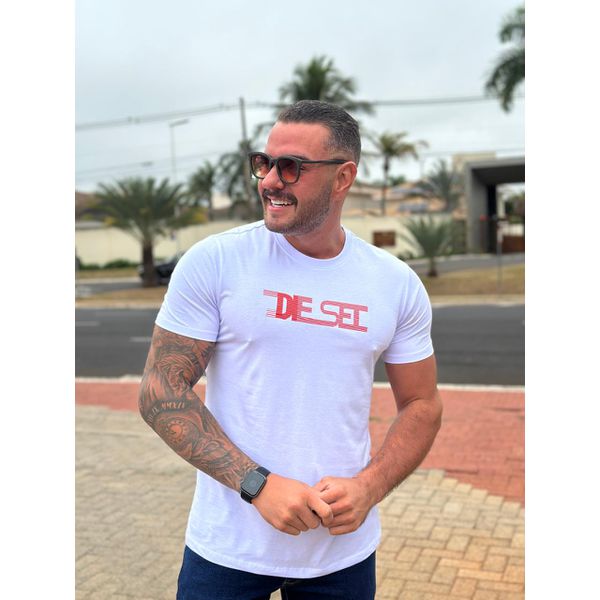 Camiseta Diesel Branco⭐