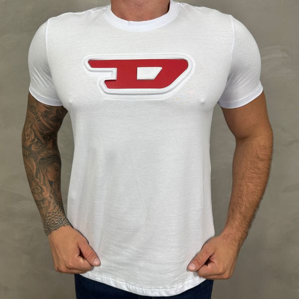 Camiseta Diesel Branco