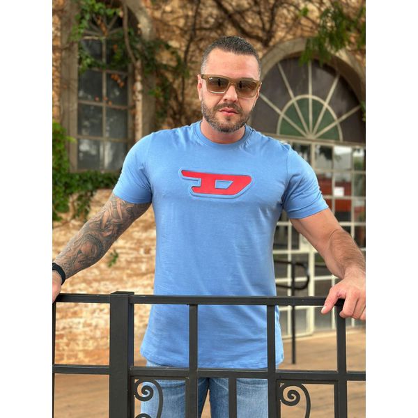 Camiseta Diesel Azul ⭐