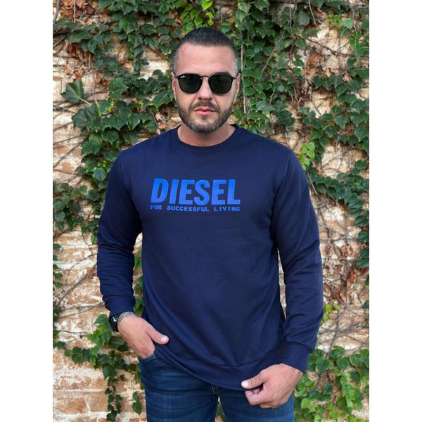 Blusa Moletom Diesel Azul