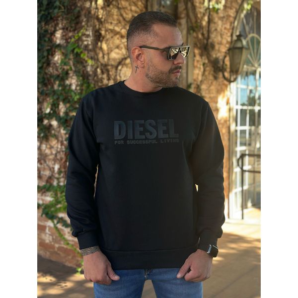 Blusa Moletom Diesel Preto