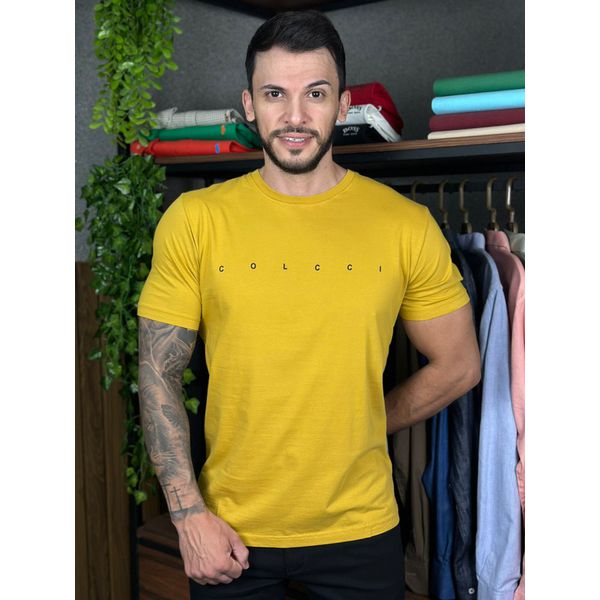 Camiseta Colcci Amarelo DFC.⭐