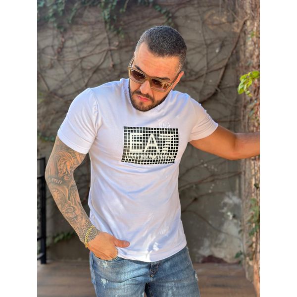 Camiseta Armani Branco⭐