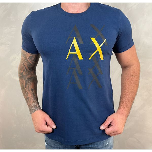 Camiseta Armani Azul 